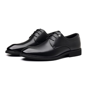 New Arrival <b>Top</b>-Grain Leather Mens Loafers Pointed Toe Business Formal Genuine Leather Wedding Commuter British Style Breathable - Product Image 4