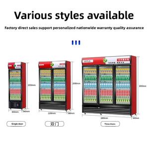 <span class=keywords><strong>Congélateur</strong></span> Commercial à Boissons et Bières à Affichage Numérique, Refroidissement par Air, Sans Givre, Vente Directe Usine, Prix Compétitifs, Couleurs Variées - Product Image 6