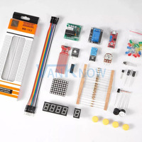 Kit de démarrage RFID avec composants électroniques améliorés, compatible Arduino Uno/N3, pour débutants et passionnés