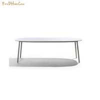 Meubles d'extérieur imperméables résistants aux intempéries, ensemble de table de jardin avec 6 chaises en corde