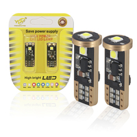 Feux avant LED YD CANBUS T10 3030 3SMD 12V-24V sans erreur pour lampe de plaque d'immatriculation automobile et éclairage de lecture intérieur