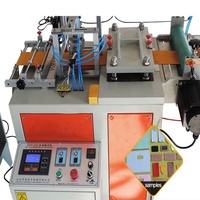 Máquina Totalmente Automática para Gravação a Quente e Corte de Logotipos em Couro