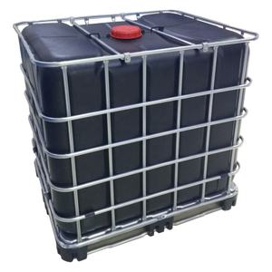 Réservoir d'eau <span class=keywords><strong>noir</strong></span> opaque de qualité alimentaire de 1000 L, conteneur IBC, prix de gros - Product Image 1