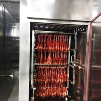Four à fumée 304 W solaire en acier inoxydable 1100, petit fumoir à viande Vertical électrique pour poisson