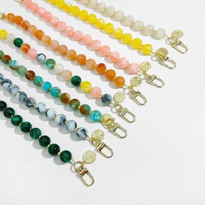 Atacado 31cm Substituível Acrílico Rodada Bead Bags Strip Trendy Colorido Phone Case Pendurado Cadeia - Product Image 5