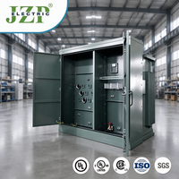 JZP Industriel 400kVA 34.5/0.48kV Triphasé Loop Feed Dead Front Transformateur Pad Pour Réseau Industriel