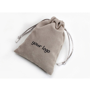 ถุงกำมะหยี่รูดเชือกขนาดเล็กพิมพ์โลโก้ราคาถูก - Product Image 4