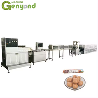 Usine Genyond Machine de fabrication de bonbons au chocolat Machine de fabrication de bonbons au caramel Ligne de production de bonbons