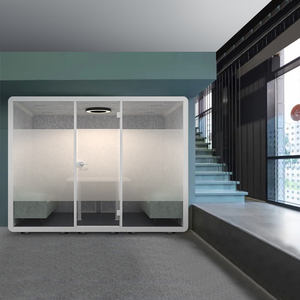 Cabinas Acústicas para Gimnasio, Módulos Insonorizados de Montaje Rápido, Cabinas de Oficina, Cabinas de Trabajo con Privacidad, Cabinas de Reuniones, Cabinas Insonorizadas - Product Image 5