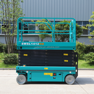 SWSL1412HD 电动剪叉式升降机 液压驱动高空作业平台，适用于室内室外维护，工作高度14米 - Product Image 3