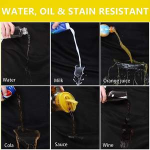 <span class=keywords><strong>Tablier</strong></span> de cuisine professionnel personnalisé avec logo, pour homme et <span class=keywords><strong>femme</strong></span>, avec poche, réglable, résistant à l'eau et à l'huile, <span class=keywords><strong>tablier</strong></span> noir - Product Image 3