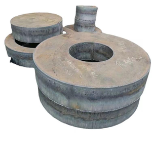 Suministro listo Astm a 36 Hoja de acero de hierro 10mm de espesor Procesamiento de corte por llama Precio de placa de acero suave redonda - Product Image 1