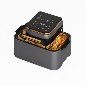 <span class=keywords><strong>Friteuse</strong></span> à <span class=keywords><strong>air</strong></span> numérique multifonction à écran tactile en acier inoxydable 1700W 12L/9L, cuisson vapeur sans huile, <span class=keywords><strong>double</strong></span> élément chauffant KA03007 - Product Image 5
