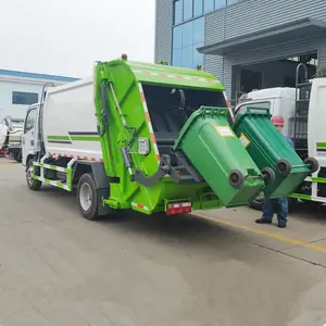 JAC truck compactor garbage 2 tons capacity garbage trucks