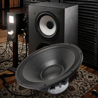 Subwoofer haute performance de 21 pouces, puissance de 3000 à 6000 W, 8 ohms, plage de fréquences de 25 à 1000 Hz
