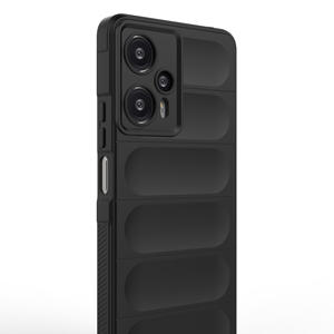 Pour <span class=keywords><strong>Xiaomi</strong></span> Poco F5 F5 Pro 13 11 12 lite Pro couverture magique Silicone bouclier étui en TPU couche de micro fibre antichoc étui en silicone souple - Product Image 4