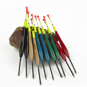 10 cái 22.5cm câu cá phao Bobber Mix 6g gỗ <span class=keywords><strong>Float</strong></span> Set phao Bobber Stopper Nhật Bản câu cá phao câu cá giải quyết - Product Image 1