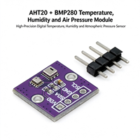 AHT20+BMP280 Modul Sensor Suhu, Kelembaban, dan Tekanan Atmosfer Digital Presisi Tinggi