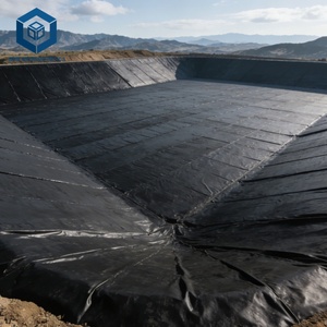 Géomembrane HDPE/LLDPE 20 mils pour bassins de <span class=keywords><strong>jardin</strong></span> et projets d'étanchéité - Product Image 2