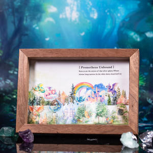 1 Rouleau <span class=keywords><strong>Strange</strong></span> Fairytale <span class=keywords><strong>World</strong></span> Series PET Tape Handbook Décoration Collage Matériel - Product Image 3