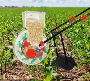 Ajustable <span class=keywords><strong>de</strong></span> acero inoxidable, espacio <span class=keywords><strong>de</strong></span> planta mano empuje pequeña sembradora <span class=keywords><strong>de</strong></span> maíz - Product Image 5