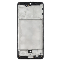Silikon baru penutup belakang bingkai tengah LCD Bezel Panel pelat Chassis untuk Samsung Galaxy A31 A32 A72 4G 5G telepon bingkai Tengah