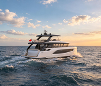 Conception de chantier naval de catamarans, yachts de luxe de 58 pieds pour croisières en groupe privé avec certification CE