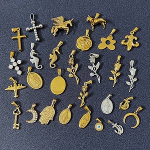 Kalung Salib Cz Pria, Liontin Manik-manik Salib Katolik Stainless Steel Perhiasan Liontin Kalung Doa - Product Image 4