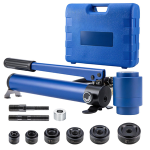ชุดเครื่องมือเจาะรูท่อไฟฟ้าไฮดรอลิก 80KN พร้อมชุดอุปกรณ์ KO ขนาด 12~2 นิ้ว - Product Image 1