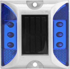 IP68 वाटरप्रूफ पीले एल्यूमीनियम आवास ने सड़क के स्टड स्मार्ट सौर ऊर्जा से चलने वाली बिल्ली की आंखें - Product Image 3