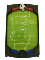 Mini table de football à bascule personnalisée, jeu de société de sport de bureau portable, jouet pour enfants de 5 ans et plus, en plastique durable, nouveauté pour les doigts