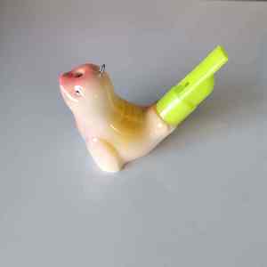 <span class=keywords><strong>Sifflet</strong></span> d'oiseau en céramique à <span class=keywords><strong>dessin</strong></span> coloré, instrument de musique pour le bain, jouets éducatifs pour enfants, cadeau pour enfants - Product Image 4