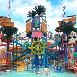 Thiết Bị Công Viên Nước Công Viên Giải Trí Sân Chơi Bằng Sợi Thủy Tinh Nhà Nước Công Viên Nước Trượt Hồ Bơi - Product Image 3