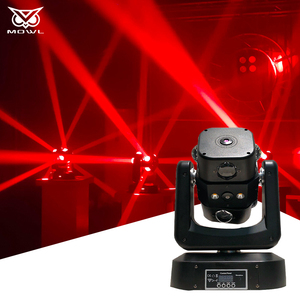 Projecteur à Effet Mobile 150W DMX LED Beam Laser Strobe avec Roue à Effet Vent et Feu pour Scène, Fête, KTV, Danse - Product Image 2