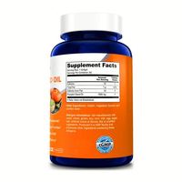 Complément alimentaire en marque propre, capsules molles d'huile de graines de citrouille 1000 mg pour le soutien de la prostate et des voies urinaires