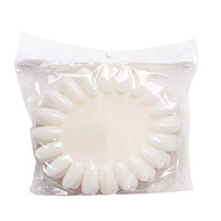 Vente en gros 10 pièces/sac forme ovale ongles nuancier conseils tableau d'affichage pour vernis Gel Art travail spectacle faux ongles fournitures de pratique