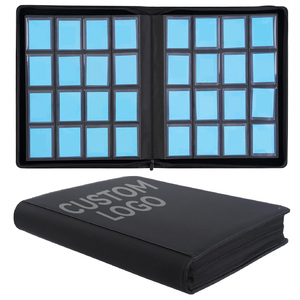 Suit Cards in 3x 4'' Toploader Double-Sided Pockets <strong>Pokemoned</strong> 640 TopLoaders 16 Pockets Top Loader <strong>Binder</strong> - Product Image 1