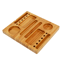 Mini plateaux roulants Led portables personnalisés avec haut-parleur et balance pour couvercle supérieur magnétique du tabac