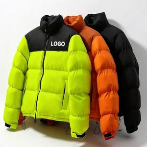 Chaquetas de Invierno para Hombre con Cuello de Burbuja y Acolchado en la Cintura, Precio al por Mayor OEM, Calidad Personalizada, Servicio OEM - Product Image 1