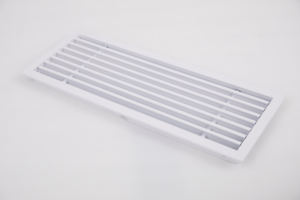 आधुनिक डिजाइन आयताकार/वर्ग एल्यूमीनियम वेंटिलेशन एयर कंडीशनिंग ग्रिल उत्कृष्ट रजिस्टर और ग्रिल के साथ रैखिक ग्रिल - Product Image 2
