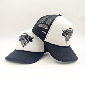 Casquette Trucker en Mousse et Filet à 5 Panneaux de Haute Qualité, Personnalisable avec Logo Brodé ou Imprimé, pour Hommes, Style Hip-Hop et Performance – Vente en Gros - Product Image 1