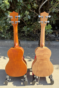 Ukulele Resonator Aiersi di Tutte le Dimensioni, 24 Pollici, con Fori a F, Corpo in Legno di Okoume, <span class=keywords><strong>Verniciatura</strong></span> Gialla, 4 Corde, Piccola <span class=keywords><strong>Chitarra</strong></span> Hawaiana - Product Image 4