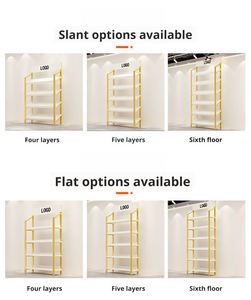 Espositore in legno per negozio al dettaglio, scaffale vetrina, mobile espositivo, scaffalatura metallica, scaffale gondola, scaffali per esposizione parrucche, appendiabiti per negozio - Product Image 3