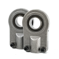 Roulement à rotule sphérique en acier sur acier GIHO-K20DO 20x55x85.5mm résistant à l'usure avec fente/écrou de verrouillage M14x1.5