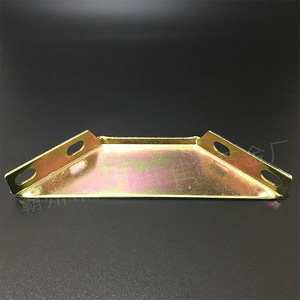 Triangular Fixed <b>Corner</b> <b>Bracket</b> Carbon Steel Zinc Plated <b>For</b> Furniture Hardware Support - Product Image 2
