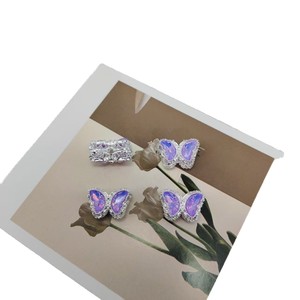 Butterfly Alloy Jewelry Findings Small Plated DIY Accessories for Necklace <b>Bracelet</b> Keychain - Product Image 5