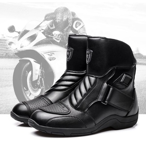 Scarpe Sportive in Pelle PU, Stivali da Corsa a Metà Polpaccio, Protezioni per Caviglie, Scarpe da <span class=keywords><strong>Equitazione</strong></span>, Protezioni per Piedi per Uomini e Donne - Product Image 2
