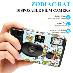 Fotocamera usa e getta da 35mm all'ingrosso, 18 pose, formato half-frame, Zodiac Rat, stile retrò, per matrimoni, feste e regali - Product Image 2