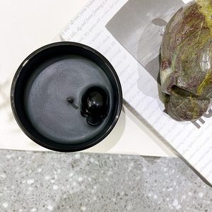 <strong>Gothic</strong> Home Decoration Matte Black <strong>Candle</strong> Jar Cool Halloween Men's Fragrance <strong>Gothic</strong> <strong>Candle</strong> with Crystal Skeleton - Product Image 3