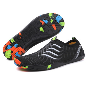 Zapatos de agua de malla de secado rápido con punta cerrada, unisex, para verano, playa, natación, senderismo, ligeros, fáciles de poner - Product Image 4